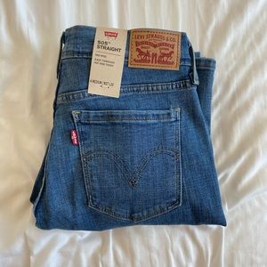 levi’s straight leg jeans